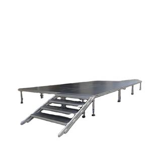 Scène de concert à plateforme robuste en aluminium à quatre pieds en promotion - Product Image 1