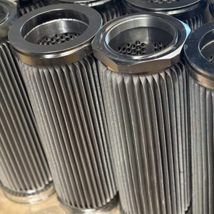 Alta resistencia mecánica. Filtros de aceite de metal, elementos de filtro de aceite del compresor de tornillo de refrigeración de aire acondicionado - Product Image 1