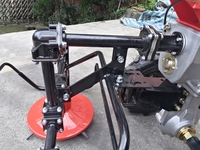 MeiQi 15HP 190F tondeuse à gazon manuelle tracteur tondeuse à gazon