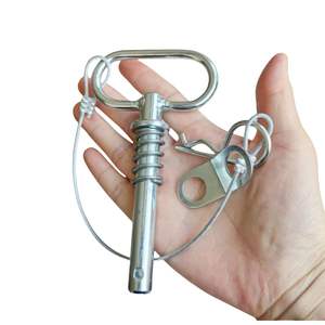 Goupilles de remorquage robustes 1/2 x 3 et clips de fixation avec ressorts pour connexions de remorquage, de crochets et <span class=keywords><strong>d</strong></span>'essieux - Product Image 5