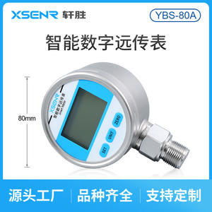 Manomètre numérique XSENR YBS80A 4-20mA RS485, compteur intelligent avec affichage et transmission à distance - Product Image 4