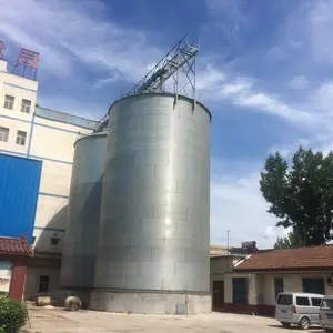 Silo di grano in acciaio al carbonio zincato 4000t silo ermetico 5000 grano acciaio zincato silo di stoccaggio