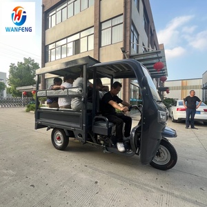 Triciclo Elettrico da Carico 1200W, Triciclo Utilitario per 6-8 Passeggeri, Estensore di Autonomia Solare, Trasporto Economico per Brasile e Colombia - Product Image 6