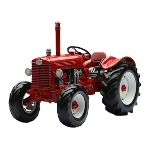 1:24 kualitas tinggi die cast truk pertanian crawler traktor model pabrik kustomisasi OEM