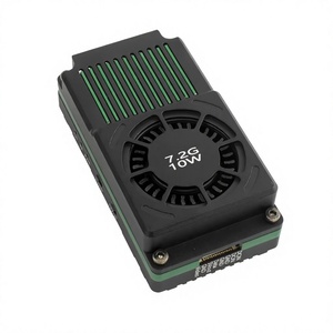 Transmisor de Video FPV de 7.2Ghz y 10W, Carcasa de Plástico con Antena, Módulo de Transmisión de Audio Inalámbrico de Alta Señal para Multicóptero FPV D - Product Image 1
