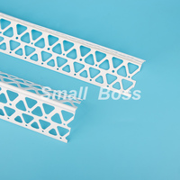 Profilé d'angle en PVC de qualité supérieure pour extérieur, sans rouille, pour stuc et vinyle, protège les coins des bosses et des éclats