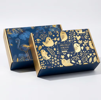 Dossiers cadeaux pour petites entreprises, personnalisés avec logo en relief, impression écologique, laminage mat, doublure en éponge, en carton ondulé