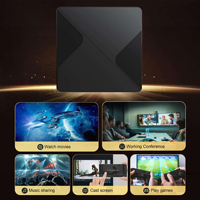 Boîtier TV intelligent Onn Pro Android 16 Quad Core avec 2 Go de RAM, Wi-Fi double bande, garantie 1 an, streaming