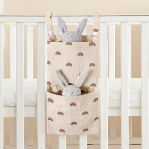 Xiximi vente chaude lit de bébé sacs de rangement suspendus étanche nouveau-né berceau organisateur bébé couches Caddy organisateur sac de rangement - Product Image 2