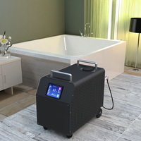 Ozon UV 0,5 HP 1HP 1,5 hp bak pendingin, pompa air terintegrasi, penyaring air mandi es, pendingin air es