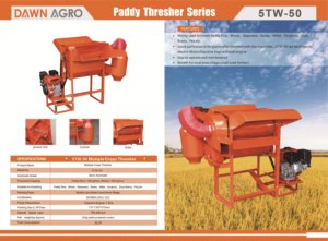 DAWN AGRO Trilladora <span class=keywords><strong>de</strong></span> Granos <span class=keywords><strong>de</strong></span> Alto Rendimiento para Arroz, Sorgo, Mijo, Cebada y Avena, con Motor <span class=keywords><strong>de</strong></span> Gasolina - Product Image 2