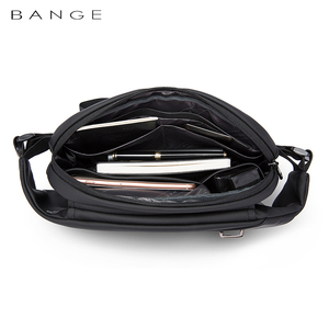 Factory New Design Wholesale Stylish Waterproof <strong>Black</strong> Men Crossbody <strong>Bags</strong> Sling Custom Sling <strong>Bag</strong> Men Korean Style Sling <strong>Bag</strong> - Product Image 3