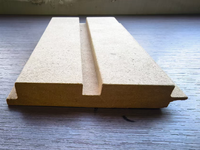 Panneaux muraux en MDF 3D de 9, 17, 20, 22, 24 mm, bois flexible texturé décoratif, panneaux muraux en MDF, planches pour mur