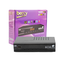 Bercy DVBT2 Nouveau Décodeur IP vers Mi Box Enregistreur Téléviseur Combiné Carte Récepteur TV DVB T2 S2 GX6605S Décodeur Combo
