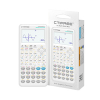 Calculatrice scientifique graphique programmable à grand écran -84TI MAX pour le commerce international, couleur blanche