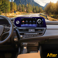 12.3 pouces Android 12 voiture DVD multimédia GPS DSP fonctions Auto électronique stéréo pour Lexus ES 2022-2023 écran IPS