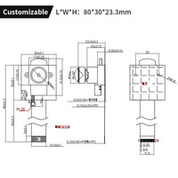 Cámara de Visión Nocturna Ircut con Sensor de Imagen Visual GC2053 MIPI de 2MP para Baja Iluminación