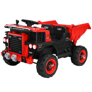 12v 7a חשמלי לרכב על צעצועי מכונית לילדים מחפר משאית פלסטיק עם כונן כוח - Product Image 2