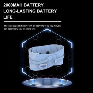 Smart Abdominal Waist Vibration Massage gürtel mit Wärme Wireless <span class=keywords><strong>Electric</strong></span> Lumbar Massage gürtel Karton Tragbares Taillen massage gerät - Product Image 6