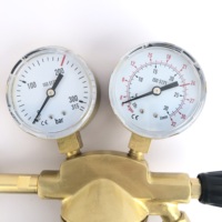 Régulateur de pression industriel de type européen régulateur d'oxygène régulateur de CO2 d'acétylène