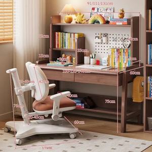 ชุดโต๊ะเด็กอเนกประสงค์ โมเดิร์น ข้ามพรมแดน สีขาวนวลโทนไม้  ปรับระดับความสูงได้ตามการเติบโต  เฟอร์นิเจอร์สำหรับ<span class=keywords><strong>เด็ก</strong></span> - Product Image 2