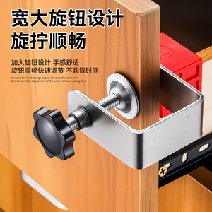 Niu Xiang Drawer Mounting Clips Stainless Steel Easy Installation For Cabinet Drawer Fixing - Product Image 3