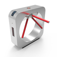 Torniquete Trípode Semiautomático Biométrico TDZ con RFID, Anti-embolpe, Impermeable IP65, Control de Acceso para Gimnasios, Oficinas y Edificios