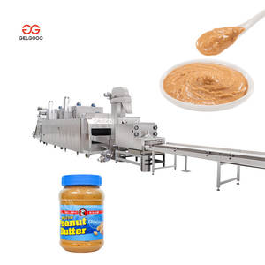 Mezcladora vertical automática grande de acero inoxidable para la producción de mantequilla de maní con contenedor - Product Image 1