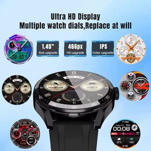 Reloj inteligente de 1,45 pulgadas con auriculares Ip67 Llamada deportiva a prueba de agua Reloj inteligente 2 en 1 con auriculares inalámbricos - Product Image 3