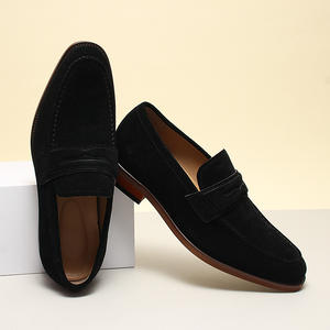 Zapatos Derby de cuero de diseñador en talla grande, botines con cordones, estilo Oxford texturizado en negro, para hombre. - Product Image 2