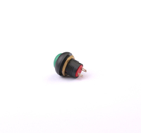 Toowei Ip67 Interrupteur à bouton-poussoir étanche 12mm avec deux broches momentanées normalement ouvertes
