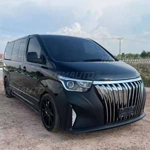 สำหรับฮุนได เอช1 ปี 2011-2018 ชุดแต่งกระจังหน้ารถยนต์ แถบตกแต่งกระจังหน้า ชุดแต่งรอบคัน สเกิร์ตกันชนหน้า-หลัง ชิ้นส่วนภายนอก - Product Image 3