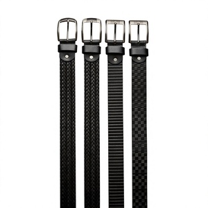 Hot Selling BS INTERNATIONAL Cow Hide Leather Belt Steel <b>Skull</b> Buckle Printed Solid Pattern Lightweight Eco-Friendly Casual - Product Image 4