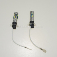 Pièces et accessoires automobiles Systèmes d'éclairage automobile Ampoules intérieures et de commodité H1 H3 15SMD 15LED 3030 Ampoule LED pour voiture