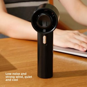 Quạt cầm tay mini tốc độ cao 100 cấp độ, màn hình kỹ thuật số, công suất gió mạnh, kiểu dáng súng bắn gió, có thể in logo theo yêu cầu. - Product Image 5