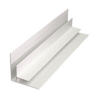 Profilé d'extrusion en plastique personnalisé en forme de L Garniture d'angle de bord à 90 degrés Protecteur d'angle en PVC Garniture de tuile d'angle en plastique