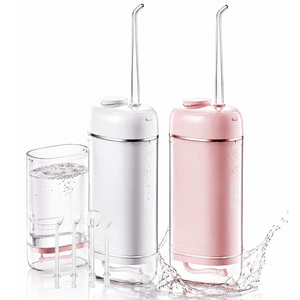 Hydropulseur dentaire portable de haute qualité pour le nettoyage des dents et les soins bucco-dentaires, mini hydropulseur rechargeable sans fil pour les voyages - Product Image 1