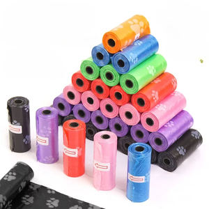 Tùy chỉnh Paw in Pet poop Túi vật nuôi dùng một lần Cung cấp poop Túi cuộn số lượng lớn Phân túi - Product Image 1