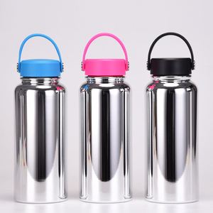 Gobelet isotherme en acier inoxydable de grande qualité, grande capacité de 32 oz, avec couvercle à poignée portable pour le sport, la gym, la randonnée et les boissons - Product Image 6