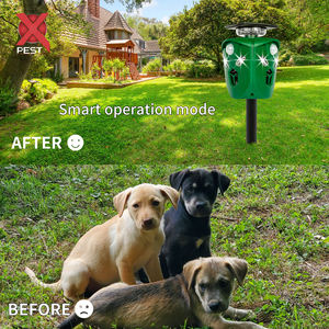 360สวนลานฟาร์มกลางแจ้งเครื่องไล่สัตว์แบบอัลตราโซนิคเครื่องไล่นกแรคคูนใช้พลังงานแสงอาทิตย์เซ็นเซอร์จับการเคลื่อนไหว - Product Image 5