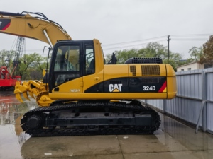 Pelle sur chenilles Caterpillar 324D d'occasion d'origine japonaise CAT 324D Machines de construction pelleteuse à vendre - Product Image 5