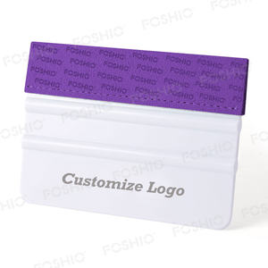 Foshio Double couche bord Wrap feutre voiture vinyle Wrap outils raclette avec feutre <span class=keywords><strong>Kit</strong></span> - Product Image 1