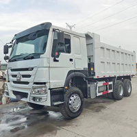 Camion à benne basculante 6*4 roues d'occasion Howo à bas prix Camion à benne basculante Euro 2 de 336 ch