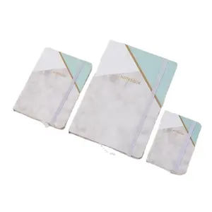 daily planner marble design hardcover stone paper notebook waterproof
