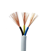 Harga Grosir Kabel Listrik RVV 2core 3core 4core 1.5mm 2.5mm 4.0mm 6mm Berisolasi PVC untuk Instalasi Rumah