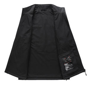 Gilet Riscaldato Invernale EHV-07 Ejoy, Antivento, Casual, con Zip, 3 Livelli di Temperatura, Collo Alto e Tasche per Uomo - Product Image 3