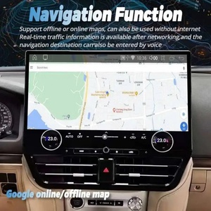 Autoradio 19,8 pouces pour Land Cruiser 2003-2010, Qualcomm Android GPS Navi DSP, système multimédia embarqué, autoradio stéréo RDS, CarPlay - Product Image 5
