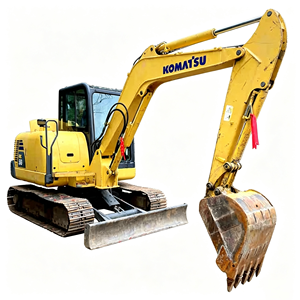 Excavadora de cadenas usada Komatsu PC 56-7 en buen estado con respuesta muy rápida - Product Image 1