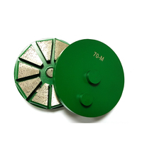 Disques de meulage pour polisseuse diamant, 10 pièces, 3 pouces, pour machine de polissage, béton