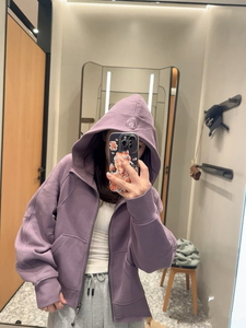 Giacca Sportiva Casual da Donna L-u-l-u, <span class=keywords><strong>Felpa</strong></span> Primaverile Traspirante <span class=keywords><strong>con</strong></span> Zip e Cappuccio, Fodera Ricamata, Top da Yoga - Product Image 3